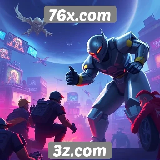 Competição entre plataformas de jogos e 76x.com